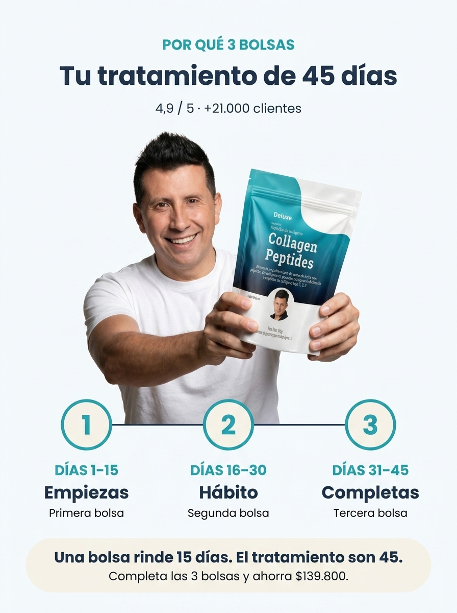 Colágeno Marino hidrolizado en Péptidos (Tipos 1, 2 y 3) | AMBRA Deluxe